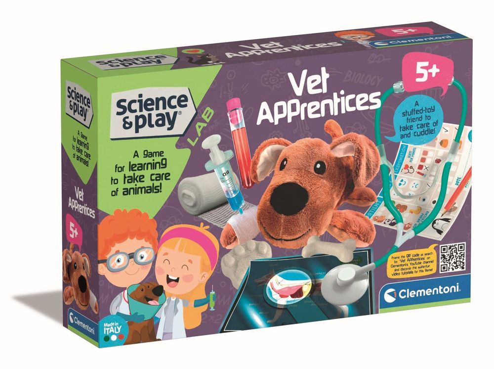 Clementoni Science & Play: Lab Veterinary Kit-Sos by Clementoni - ISBN: 8005125615513