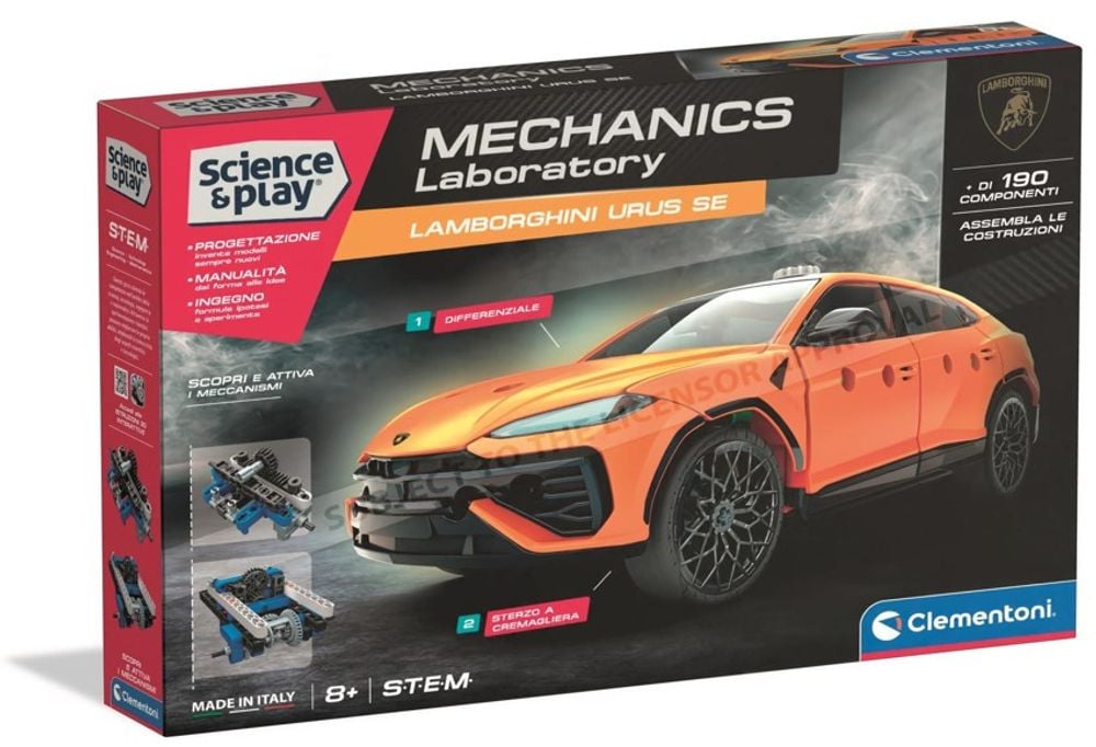 Clementoni Science & Play Mechanical Laboratory Lamborghini Urus Model Building Kit by Clementoni - ISBN: 8005125751297