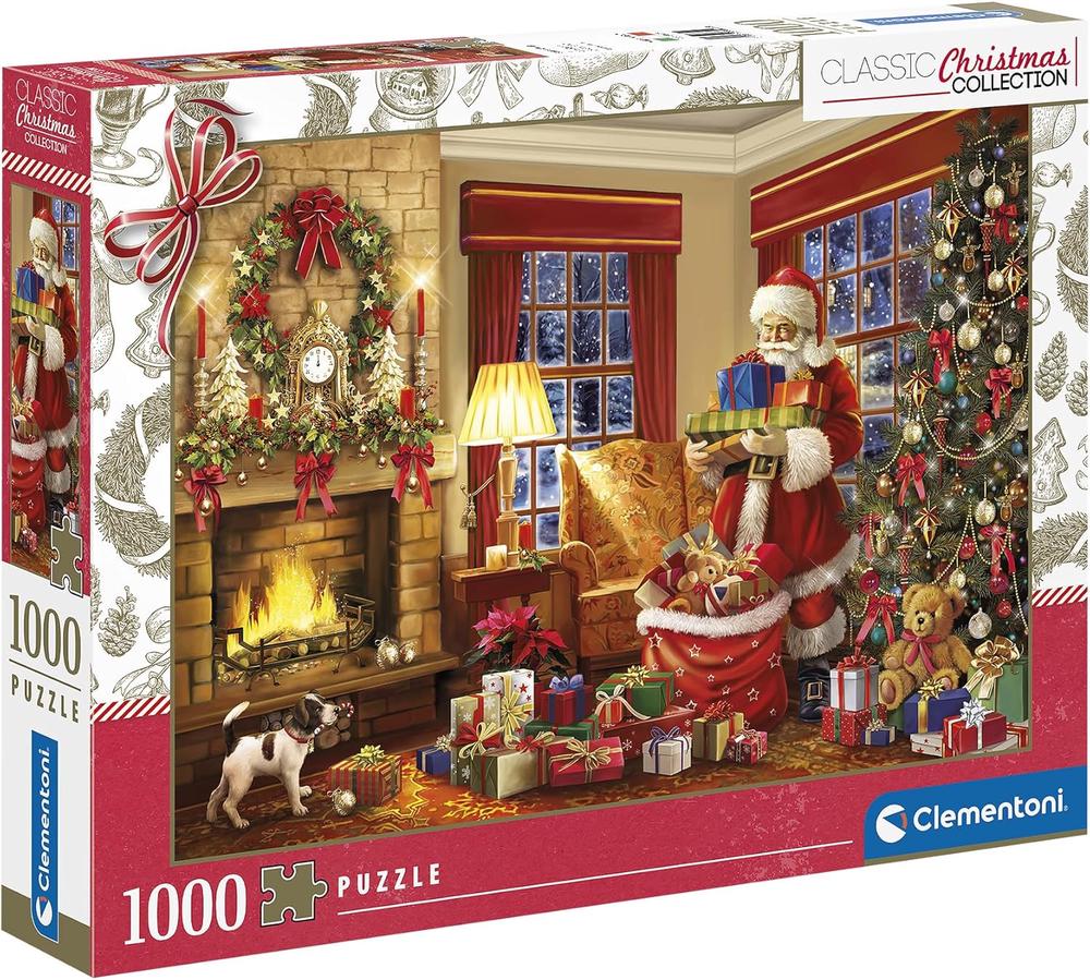 Clementoni Santa's Visit Jigsaw Puzzle, 1000 Pieces by Clementoni - ISBN: 8005125814978