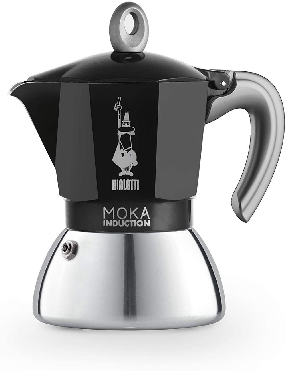 Moka Induction Coffee Maker (Black), 8006363029087