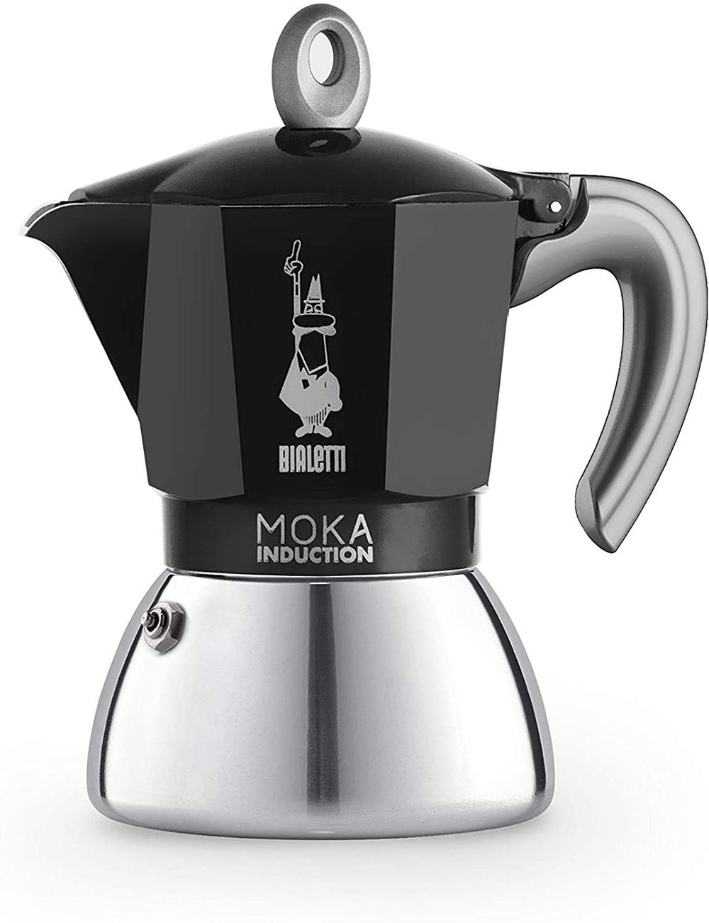 Moka Induction Coffee Maker (Black), 8006363029094