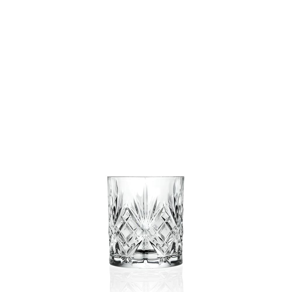 RCR Melodia Double Old Fashioned Glasses, Set of 6 - 340mL, 8007815258321