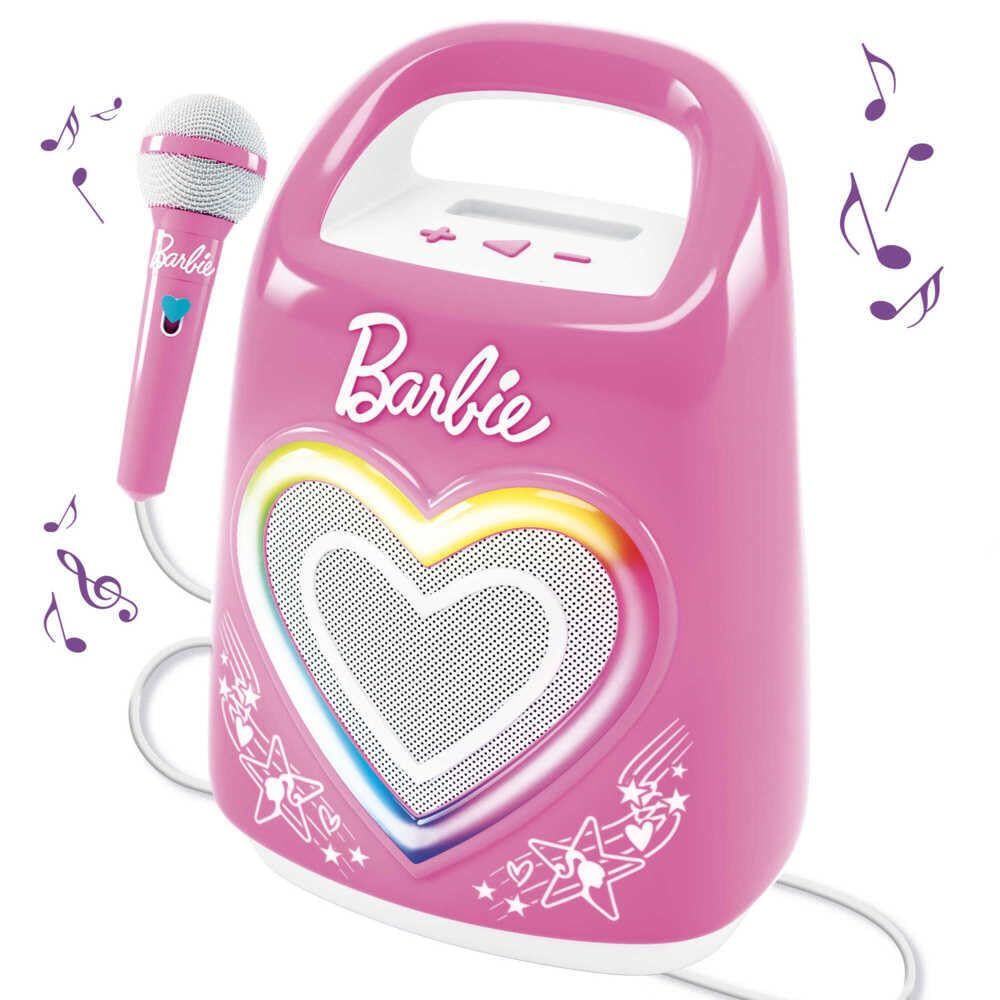 Lisciani / Mattel Barbie Party Maker Kids Karaoke Machine & Bluetooth Speaker by Lisciani / Mattel - ISBN: 8008324104475