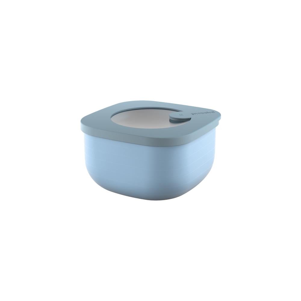 Guzzini Store&More Shallow Airtight Container (Matt Mid Blue) - 450cc ...