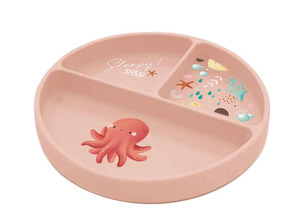 Silicone Meal Set (Slurpy The Octopus), 8050148760672