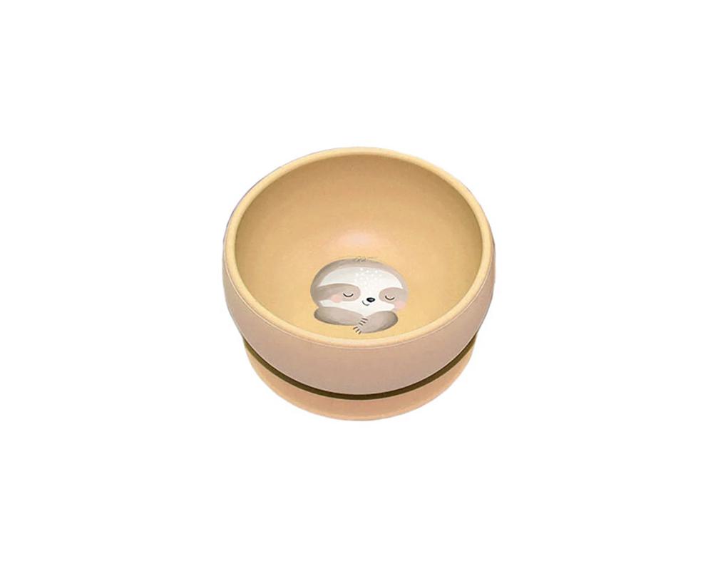 Silicone Meal Bowl Set (Gnawy The Sloth), 8050148760702