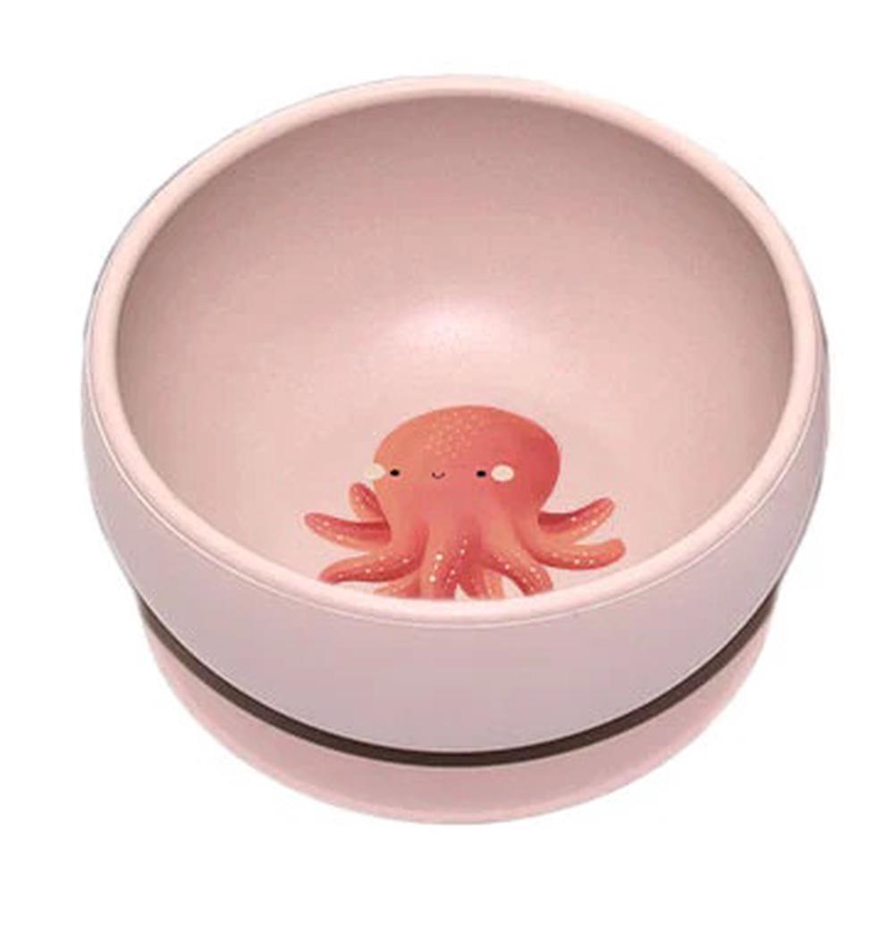 Silicone Meal Bowl Set (Slurpy The Octopus), 8050148760733