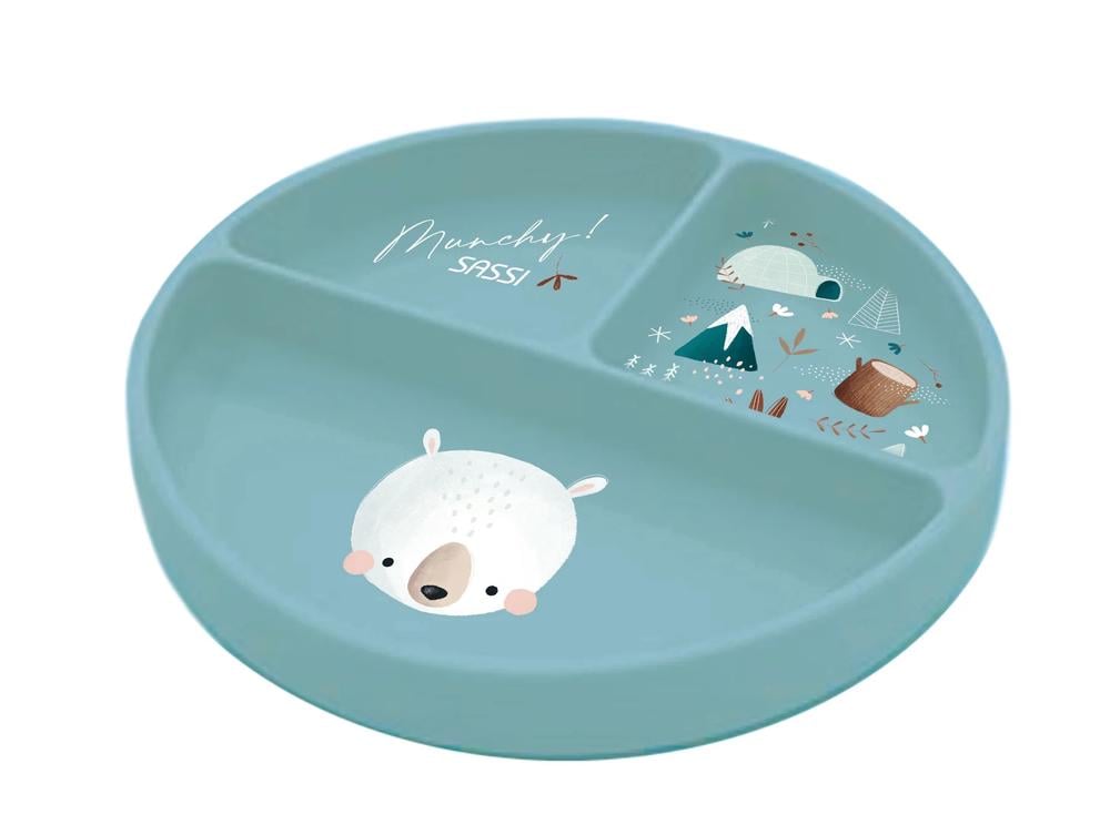 Sassi Silicone Meal Set (Munchy the Bear) by Sassi - ISBN: 8050148761679