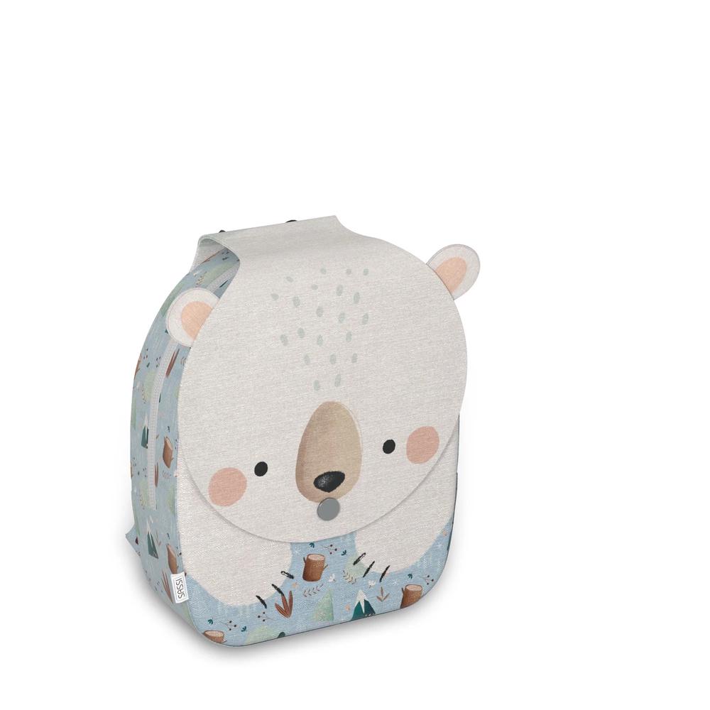 Sassi Recycled Mini Backpack (Munchy The Bear), 8050148761792