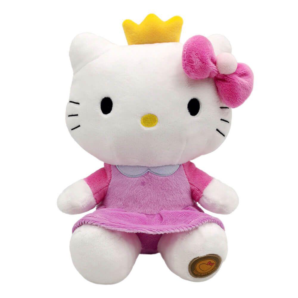 Hello Kitty and Friends Hello Kitty Princess Eco Plush - Large, 8052780426145