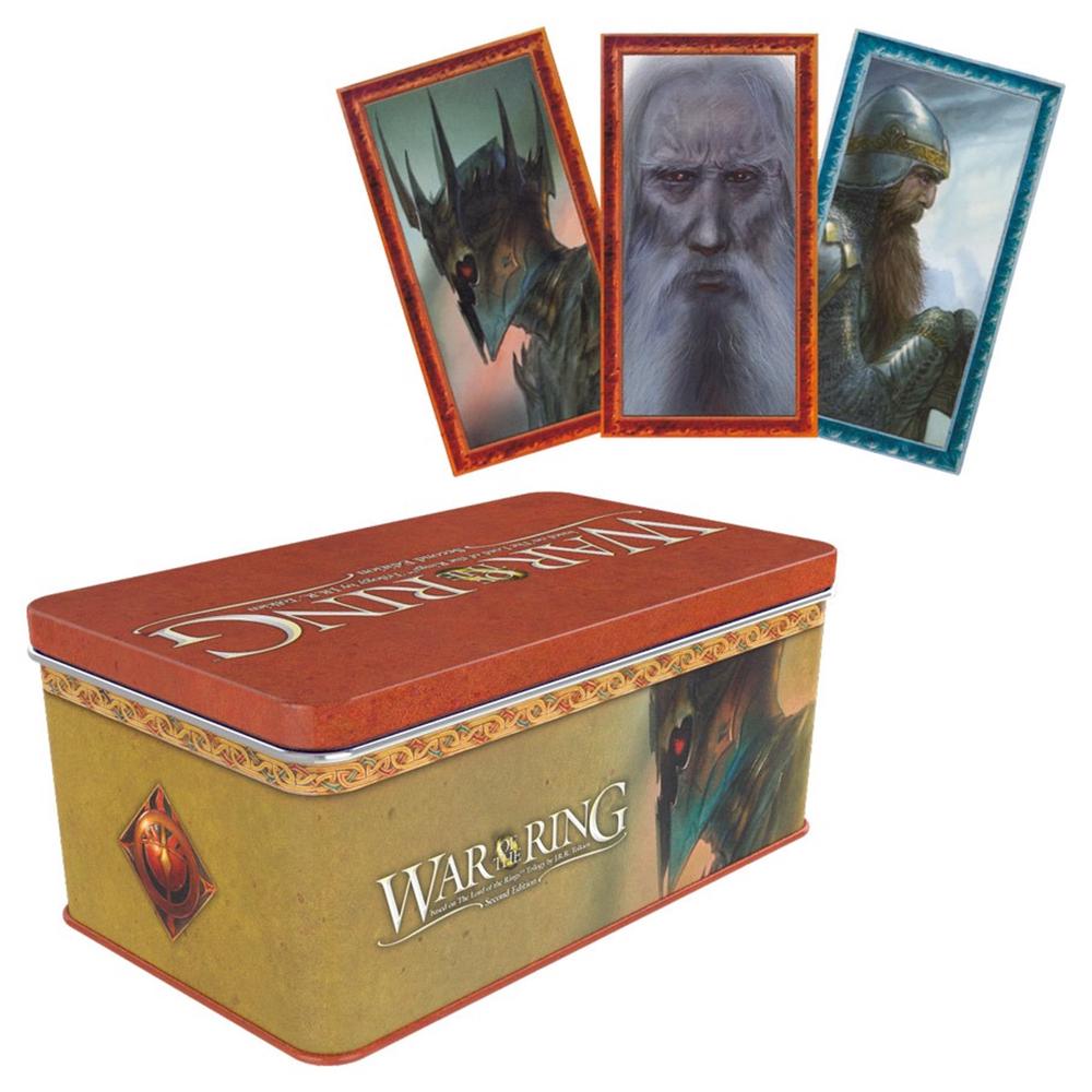 War of the Ring The Card Game Card Box and Sleeves, 8054181515572