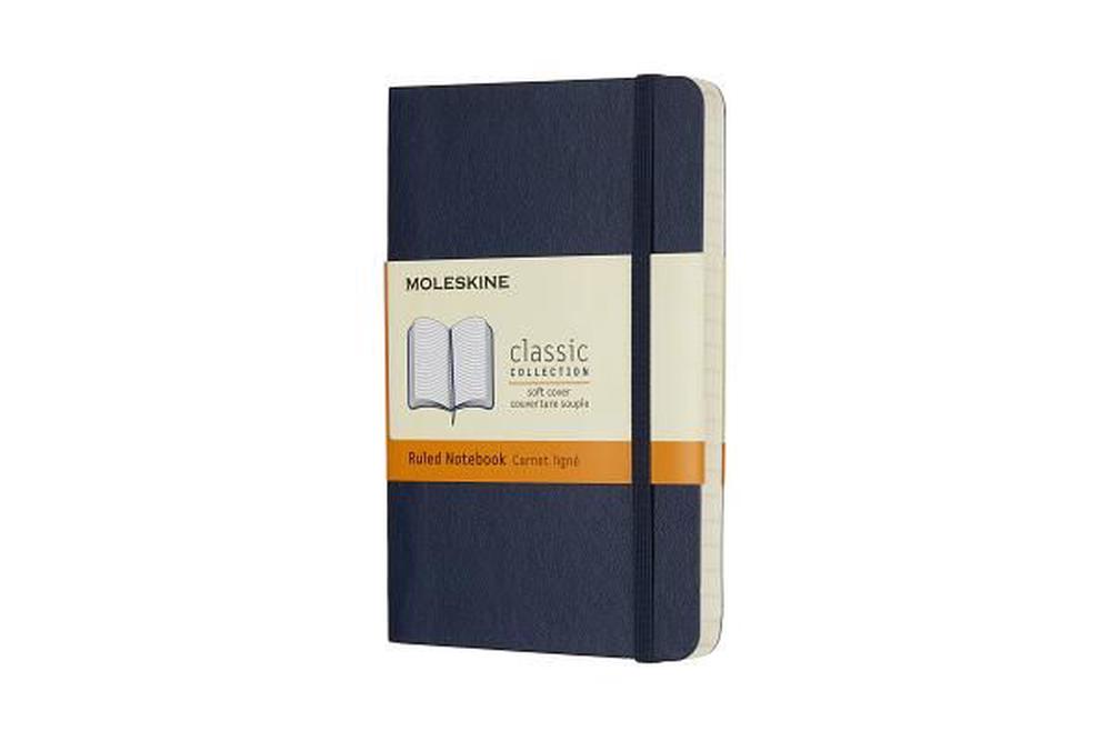 Moleskine Spphre Blue Pckt Ruld Ntbk Sft, 8055002854719