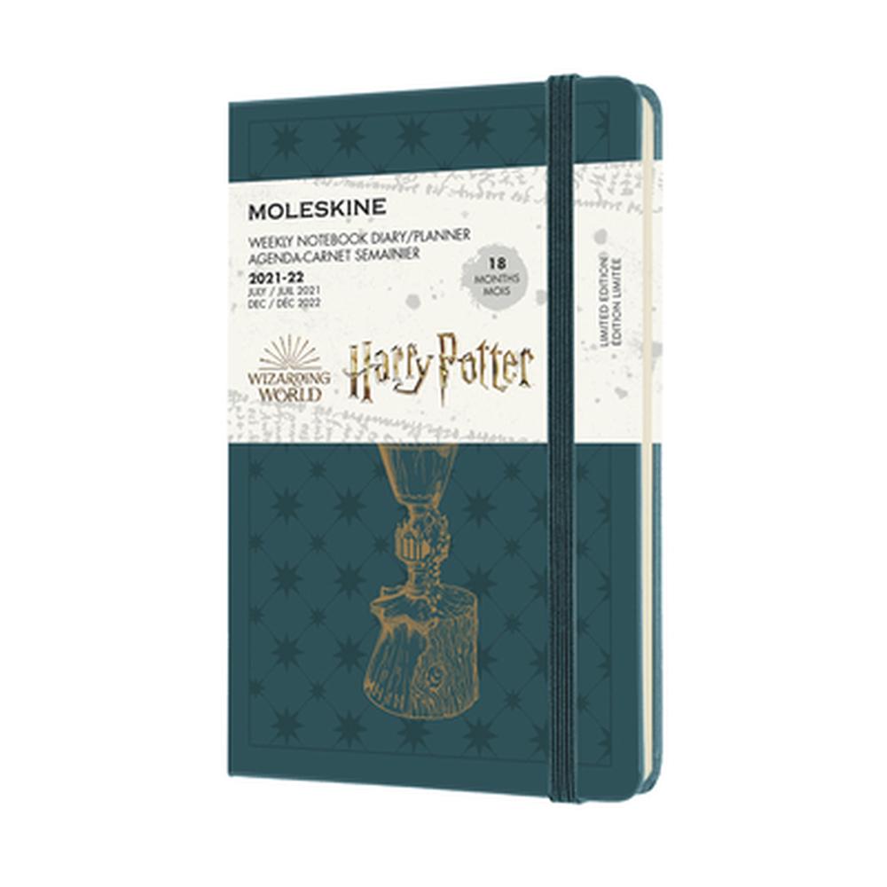 Moleskine Ltd. Ed. Harry Potter 2022 18-month Weekly Pocket Hardcover ...