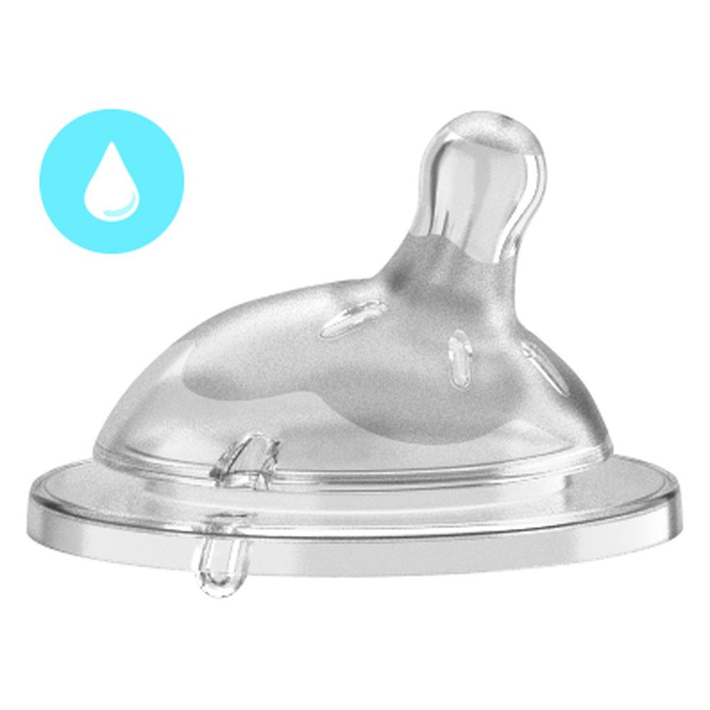 Chicco Natural Feeling Silicone Teat - Regular Flow, 8058664010424