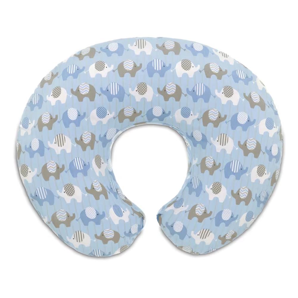 Boppy Slipcover (Blue Elephants), 8058664050611