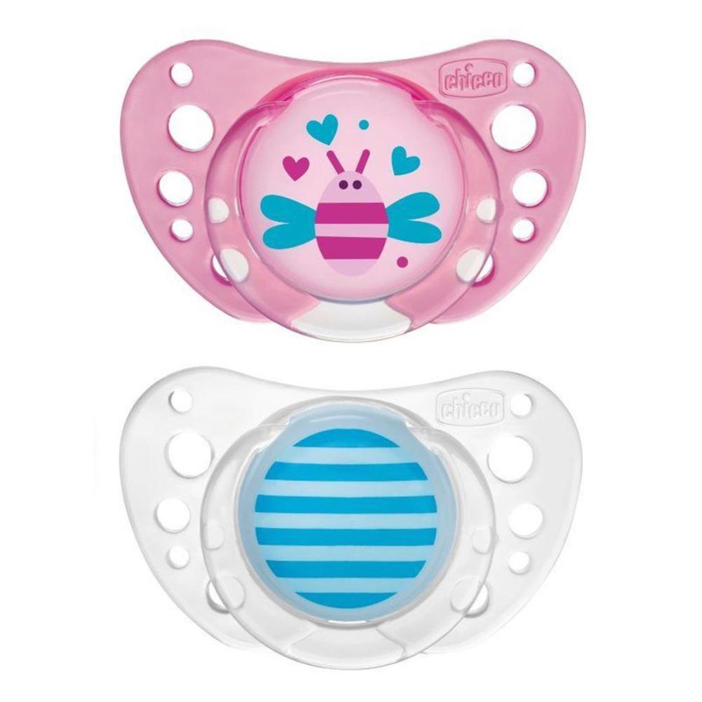 Latex Physio Air Soother, 2 Pack (Girl), 8058664058792