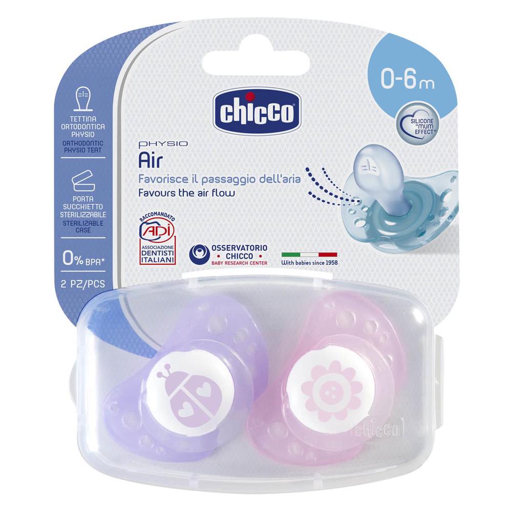 Physio Air Soother, 2 Pack (Girl), 8058664058822