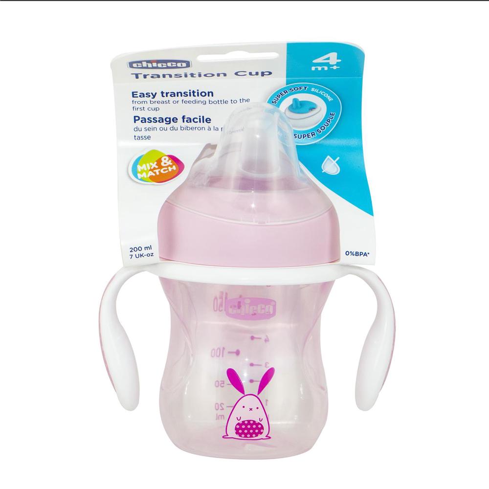 Transition Cup With Handle (Girl) - 200mL, 8058664069972