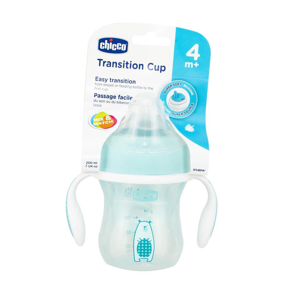 Chicco Transition Cup with Handle - 200mL, 8058664069989