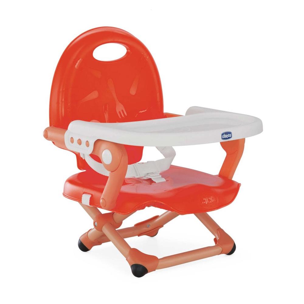 Pocket Snack Booster Seat - Poppy Red, 8058664101474