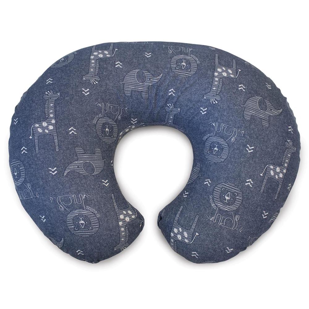 Boppy Pillow (Denim Animals), 8058664109470