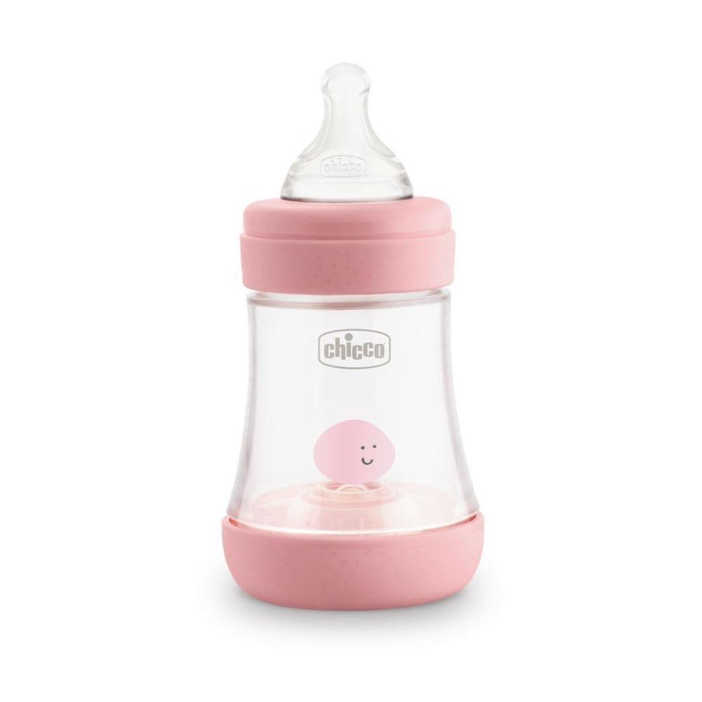 Perfect 5 Silicone Bottle Slow Flow (Pink), 8058664121939