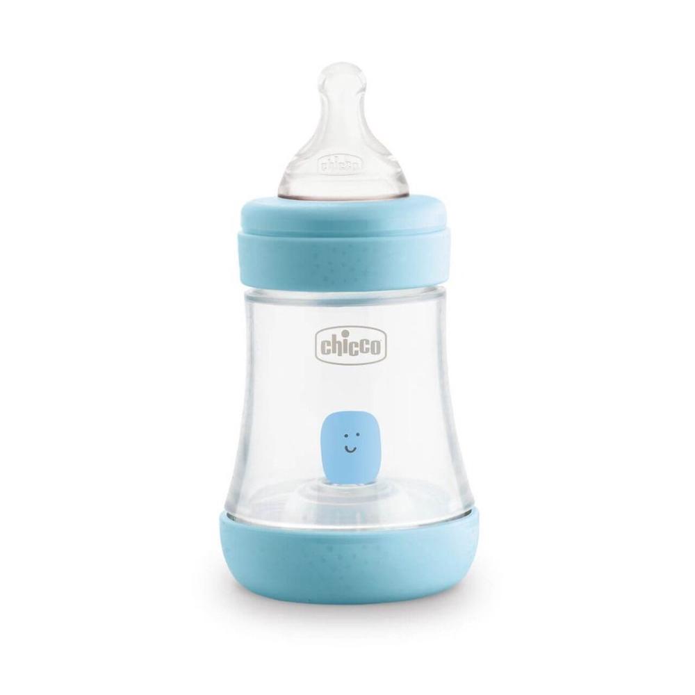 Perfect 5 Silicone Bottle Slow Flow (Blue), 8058664121946