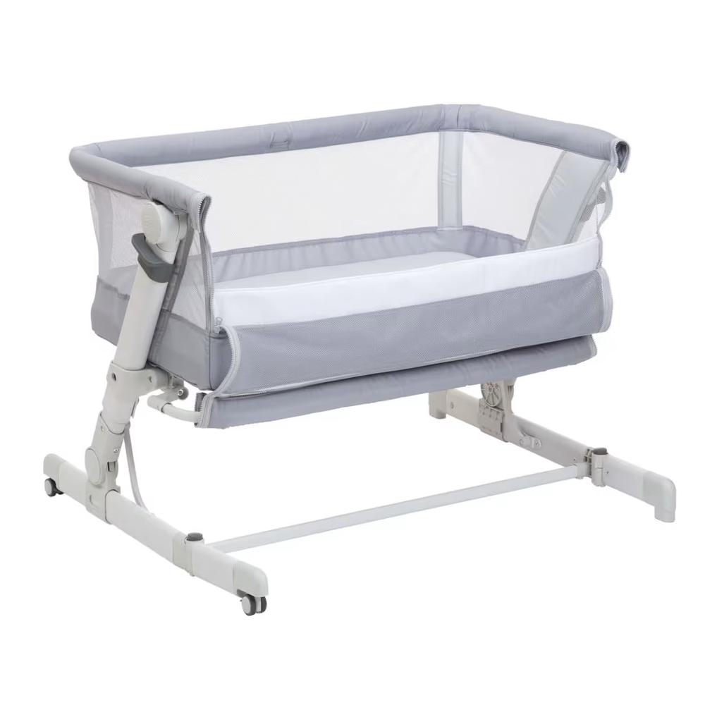 Next2Me Crib Pop Up Cosleep - Grey Mist, 8058664122363