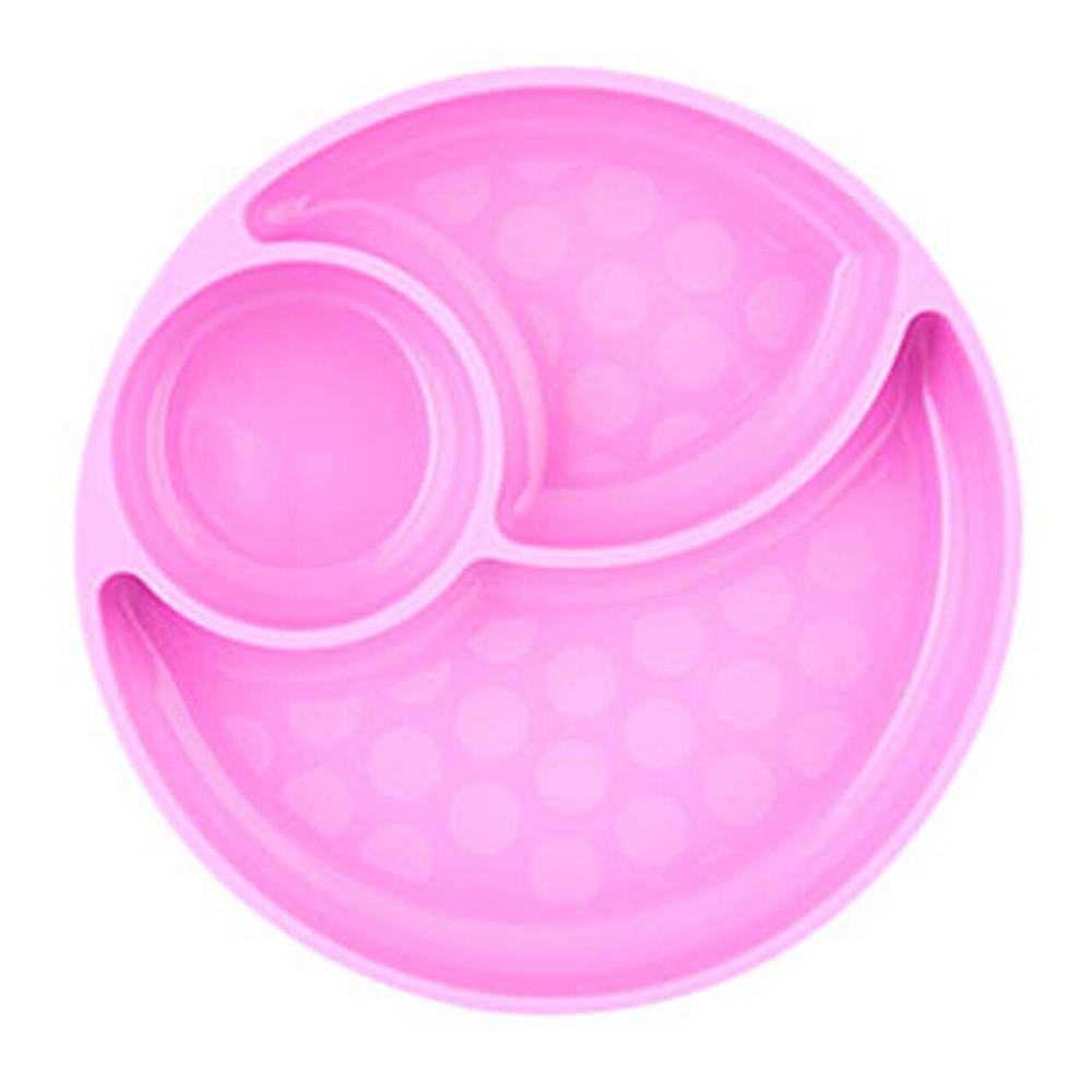 Silicone Divided Plate (Pink), 8058664127511