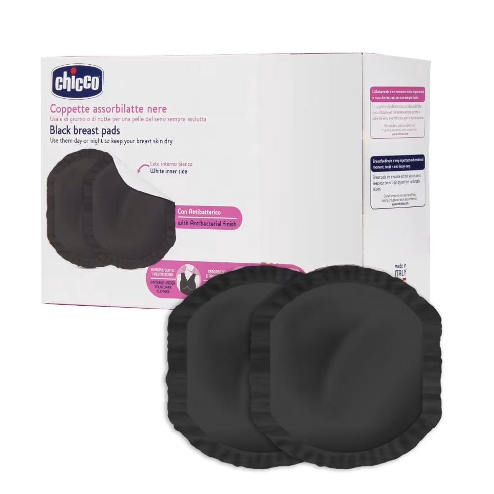 Antibacterial Breast Pads, 60 Pack (Black), 8058664143917