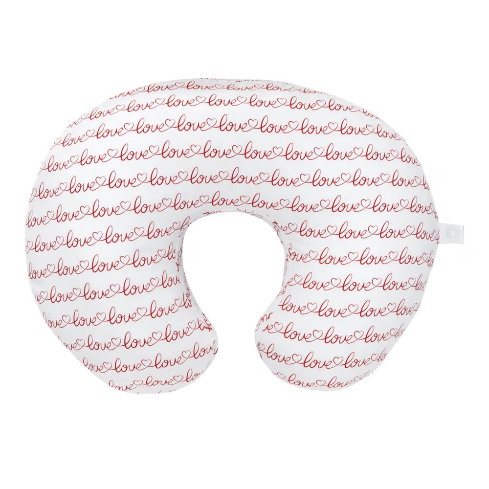 Boppy Pillow - Red Love Letters, 8058664150724