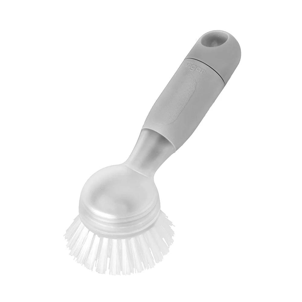 Rengo Soap Dispensing Dish Brush (Grey), 8411782000263