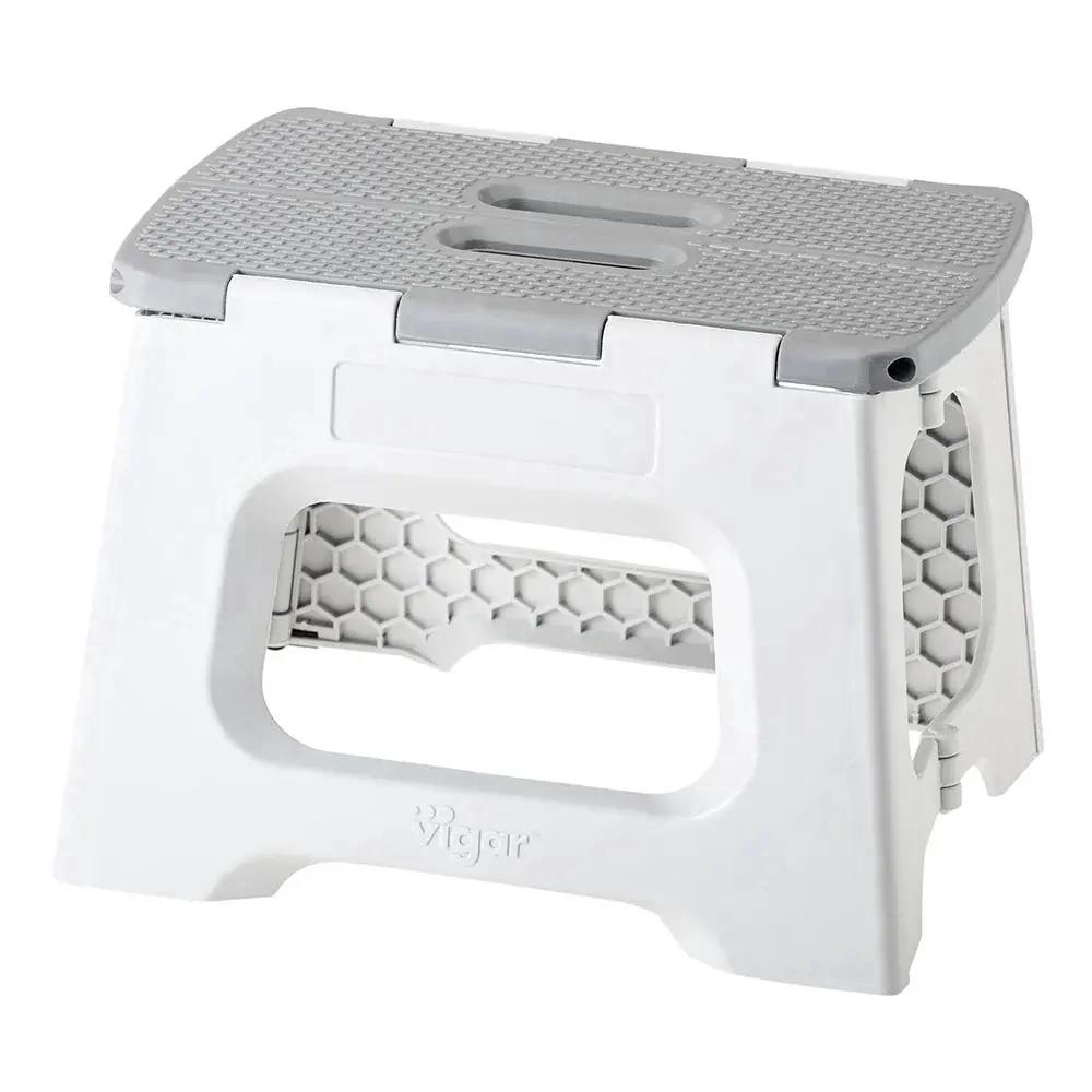 Compact Foldable Stool (Grey) - 23cm, 8411782012723