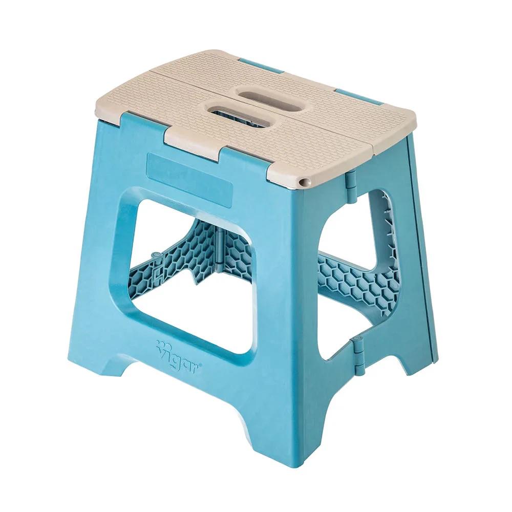 Compact Foldable Stool (Blue Print), 8411782027550