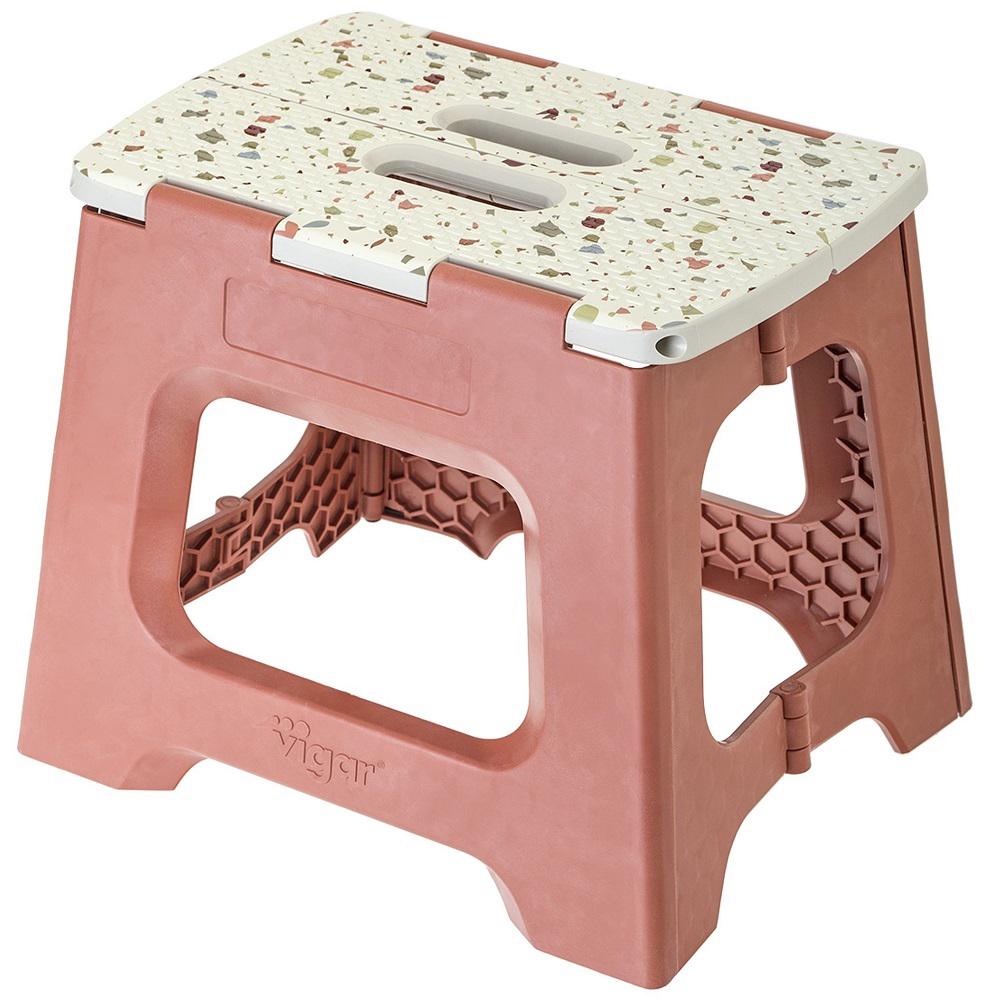 Compact Foldable Stool (Terrazzo On Top), 8411782029769