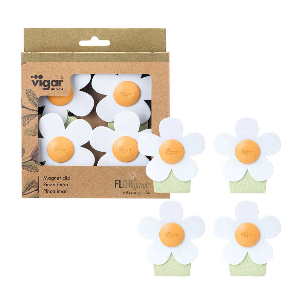 Florganic Magnet Clip, 4pc, 8411782040078
