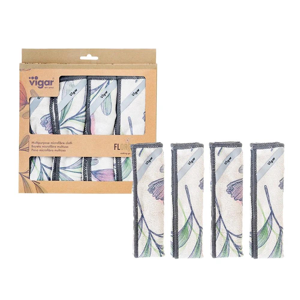 Florganic Microfibre Cloth, 4pc, 8411782041181