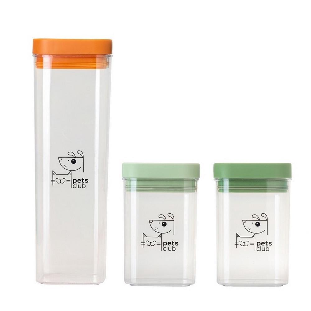 Pets Club Food Storage, 3 Pack, 8411782046209