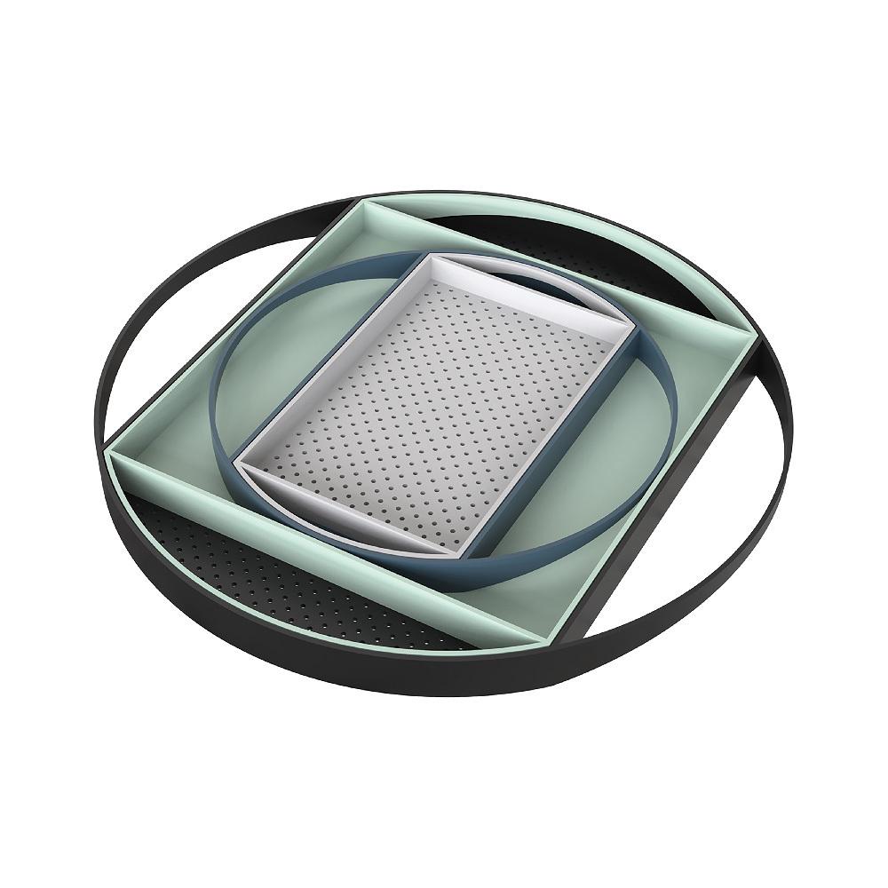 4-in-1 Nested Serving Trays - Glacial, 8411782048876