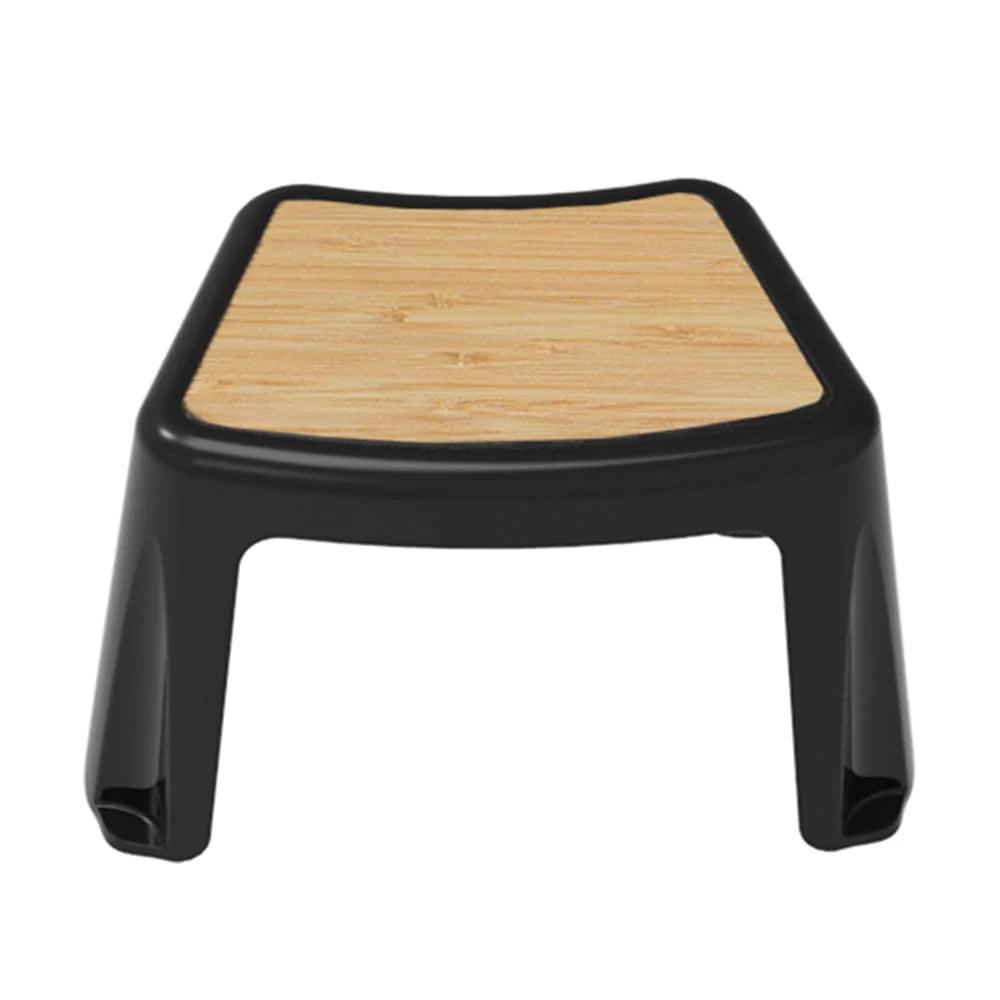 Bamboo Stool (Black) - 25cm, 8411782049170