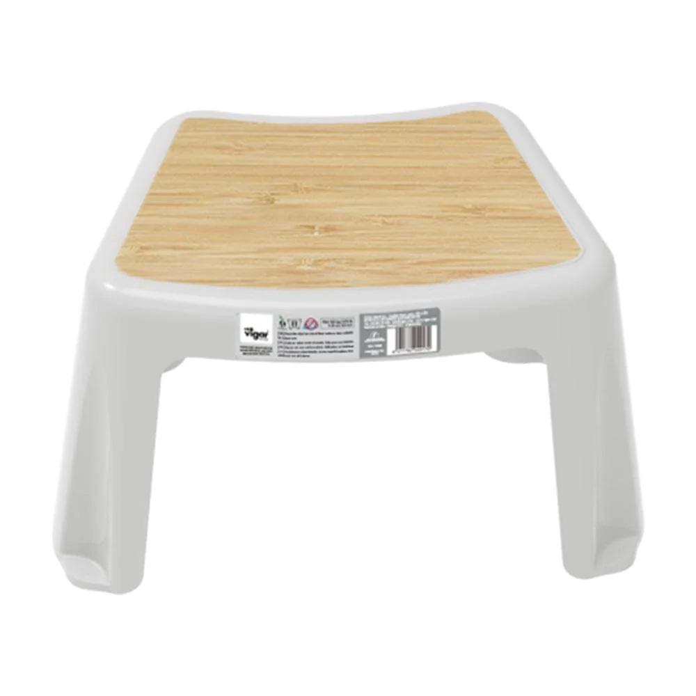 Bamboo Stool (Grey) - 25cm, 8411782049187