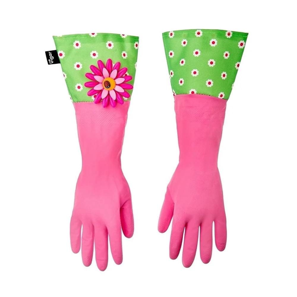Flower Power Cuffed Gloves, 8411782441462