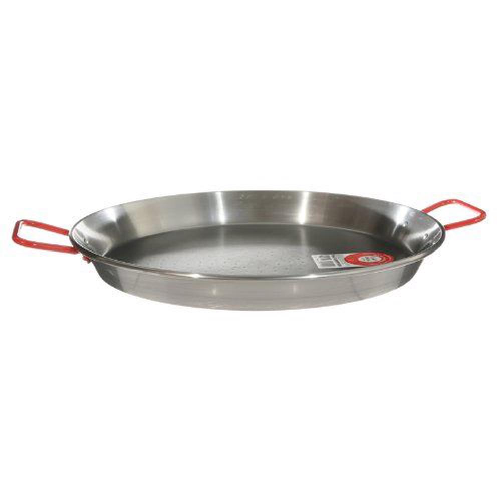 Garcima La Paella 14-Inch Carbon Steel Paella Pan, 8412595100362