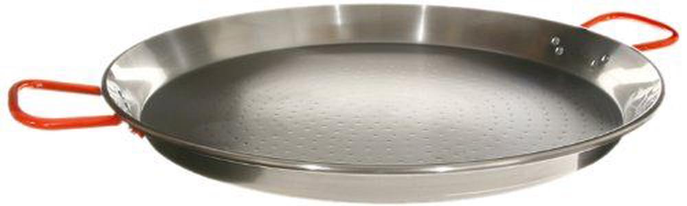 Garcima La Paella 20-Inch Carbon Steel Paella Pan, 50cm, 8412595100508