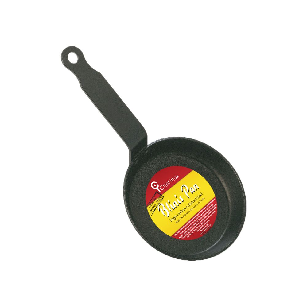 Chef Inox Blinis High Carbon Steel Pan - 12cm by Chef Inox - ISBN: 8412595102120