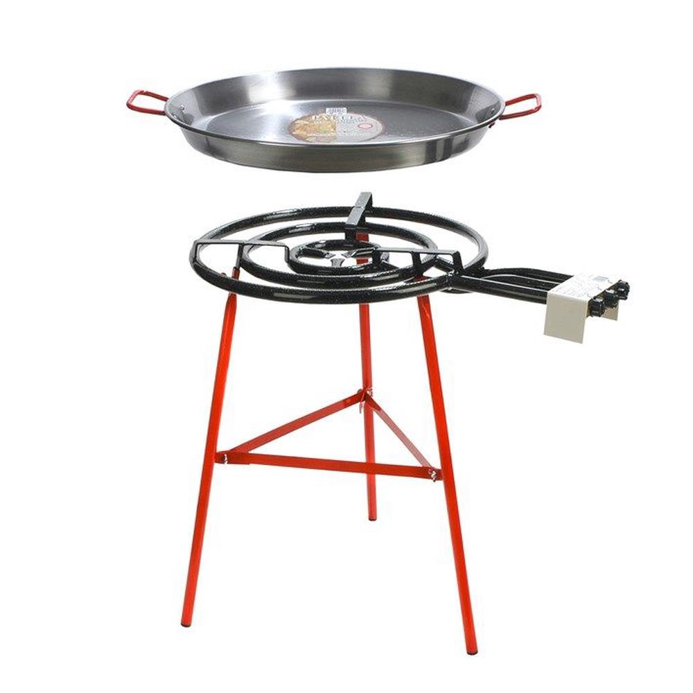 Chef Inox Paella Set Stand Pan/Gas/Burner 700 mm Buy online