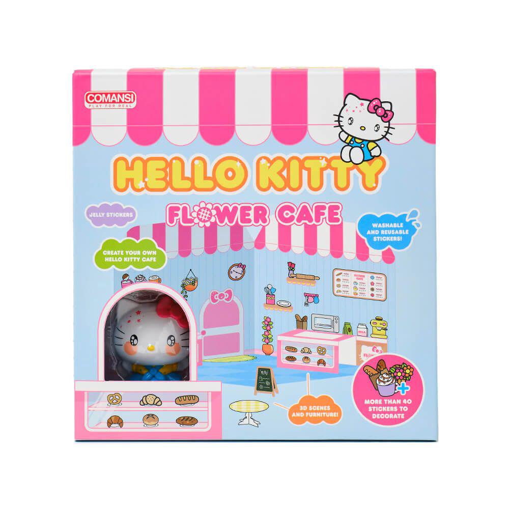 Hello Kitty and Friends Sticker House Hello Kitty Flower Cafe, 8412906300016