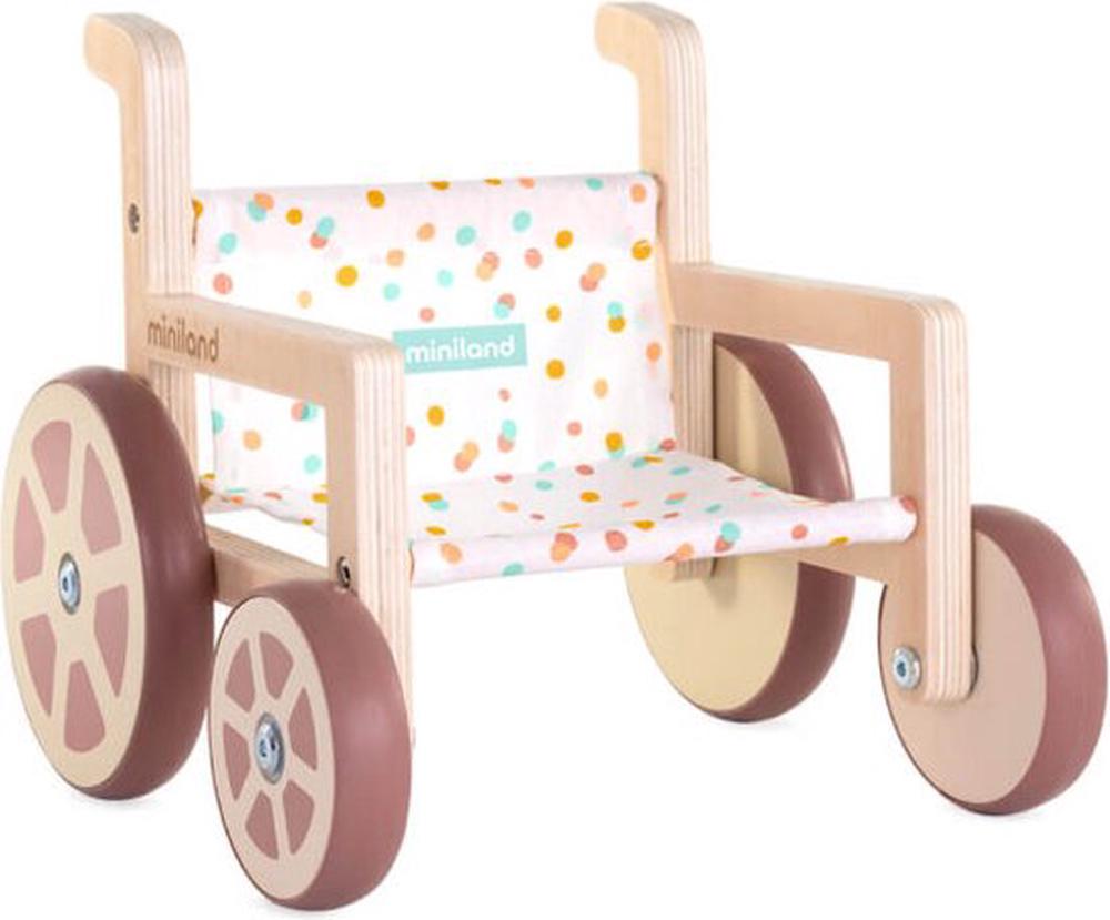 Miniland Dolls Wheelchair for Dolls, 8413082311834