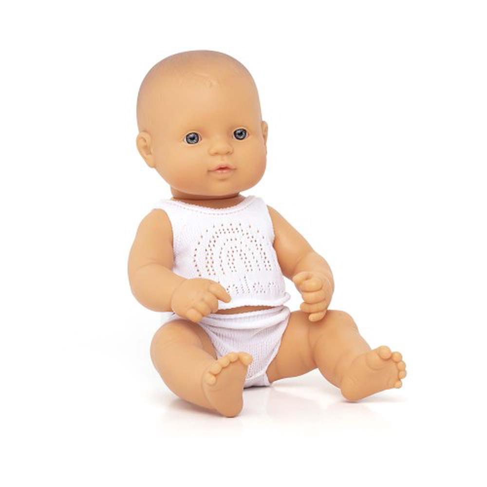 Miniland Anatomically Correct Doll, Caucasian Girl - 32cm | Buy online ...