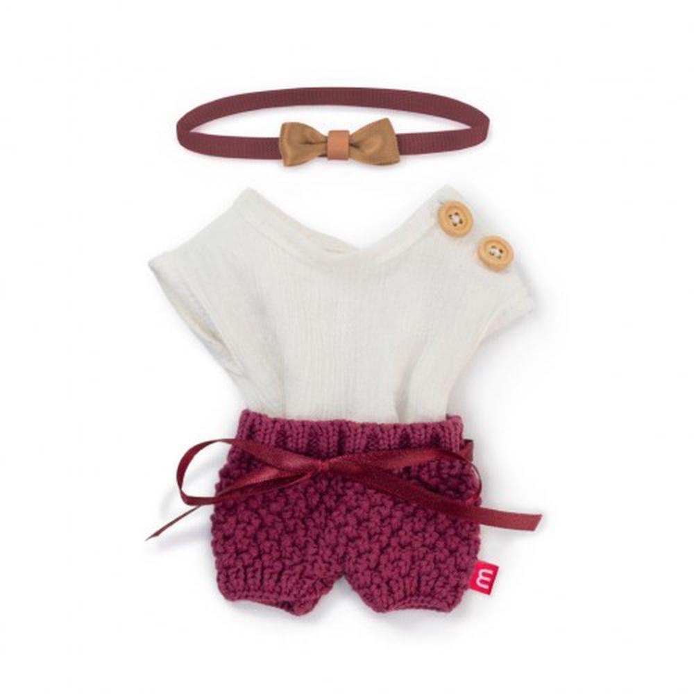 Clothing Sand T-Shirt & Rompers With Hairband -  For 21cm Doll, 8413082316662